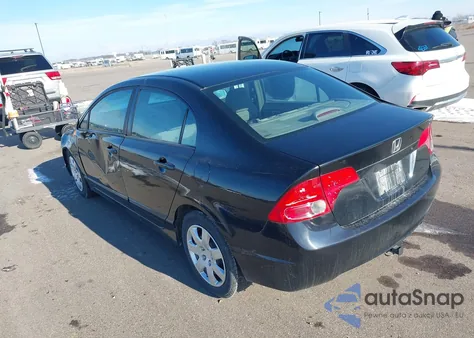2008 Honda Civic Lx from USA, damaged, VIN 2HGFA16548H356881